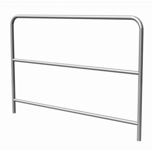 SBA 05 Aluminium handrail 2m